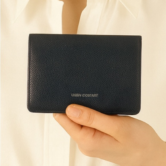 Saint Laurent Black Leather Card Holder Wallet - Picture 1 of 8
